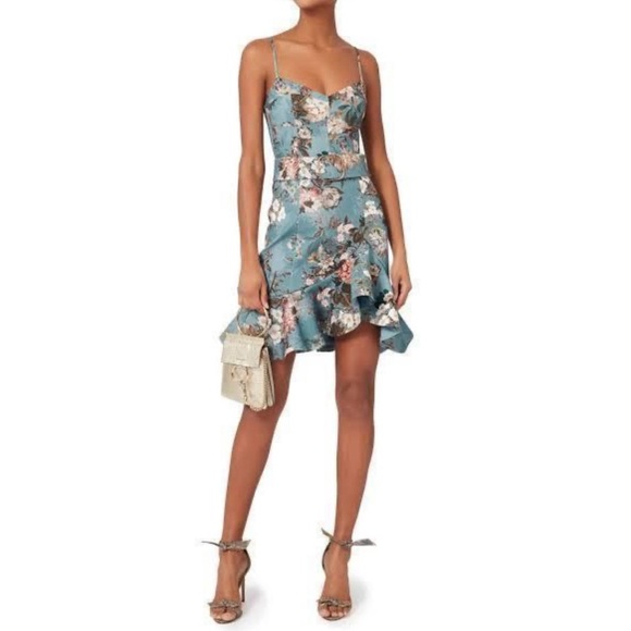 Nichols Arielle Floral Frill Dress - Picture 1 of 11